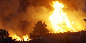 Incendio en Castiila La Mancha